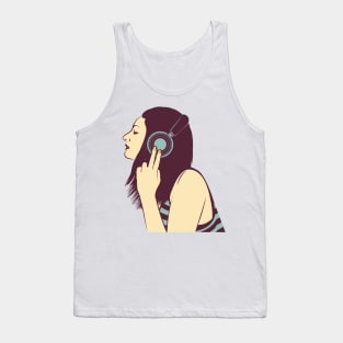 loud silence Tank Top